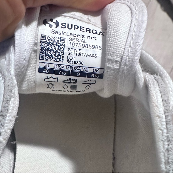 Superga Women's 2941 Revolley All Nappa Sneaker - Picture 11 of 11